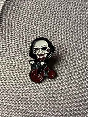 2/$16 Saw The Puppet Enamel Pin